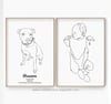 Custom Pet Dog Cat Drawing Portrait