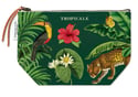Tropicale Print Cotton Vintage Pouch - Cavallini Collection