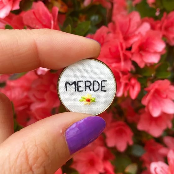 Image of Broche merde (petite)
