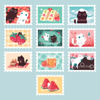 Image 2 of picnic kitty washi tape