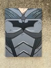 Body of the Bat (Wood installation painting)