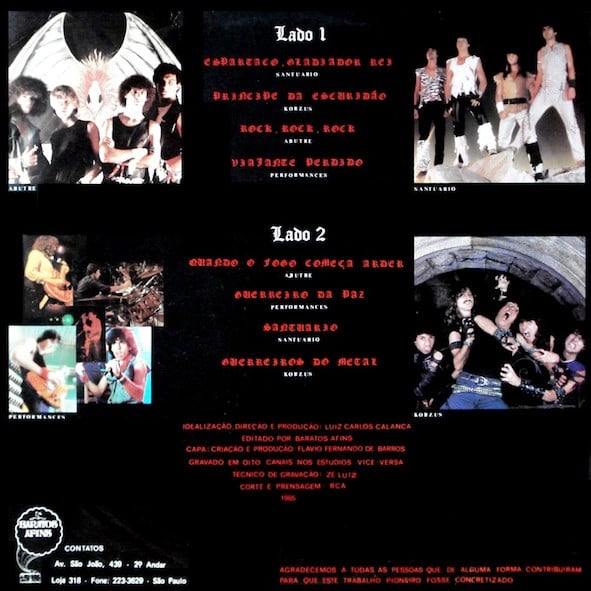 S.P. METAL II Various Artists LP