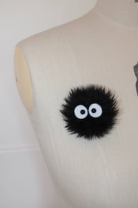 Image 1 of soot sprite brooch - spirited away - made to order