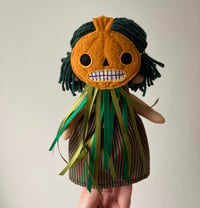 Image 1 of Enoch pumpkin doll from over the garden wall - made to order.