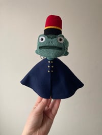 Image 1 of Over the garden wall doll - The frog of many names - made to order.