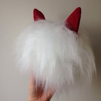 Image 2 of Small princess mononoke mask plushie - made to order