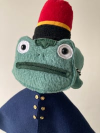 Image 2 of Over the garden wall doll - The frog of many names - made to order.