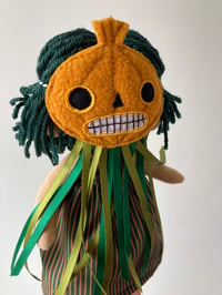 Image 3 of Enoch pumpkin doll from over the garden wall - made to order.