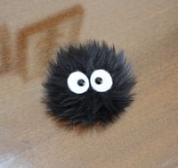 Image 3 of soot sprite brooch - spirited away - made to order