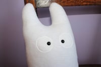 Image 4 of white totoro plushie  - made to order