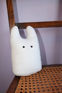 Image 5 of white totoro plushie  - made to order