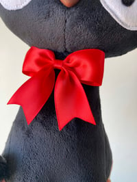 Image 4 of Medium Sitting jiji cat plushie - kiki's delivery service - made to order