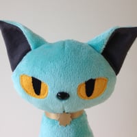 Image 5 of Small Lying cat plushie - saga comic - made to order 