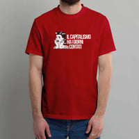 Image 1 of T-Shirt Uomo G - Il capitalismo ha i giorni contati (Ur0024)