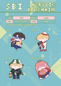 [Ready-Stock]SBI Goodnight Keychains