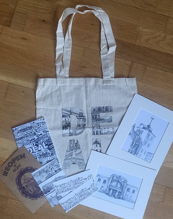 Image of The Deal Town Art Bag