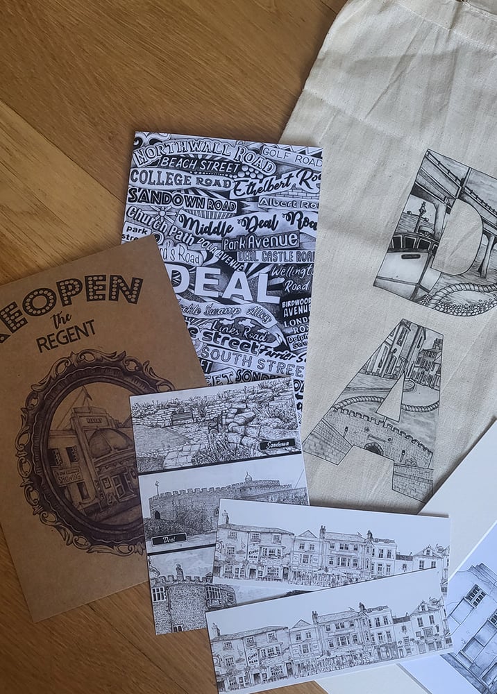 Image of The Deal Town Art Bag