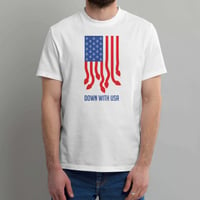 Image 1 of T-Shirt Uomo G - Down with USA (Ur035)