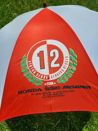 Image 5 of Honda Marlboro Mclaren Senna+Berger Umbrella 38"