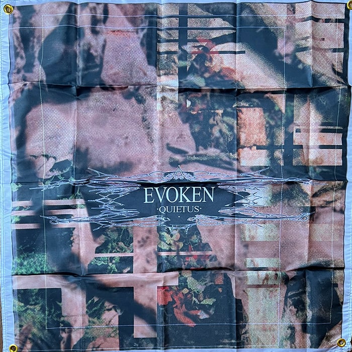Image of Evoken " Quietus "  Flag / Banner / Tapestry