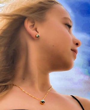 Image of BOUCLE D’OREILLE CLOU PERLE / EARRING PEARL