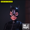 Custom Michelle Catwoman Head for Mezco or McFarlane