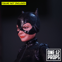 Image 2 of Custom Michelle Catwoman Head for Mezco or McFarlane