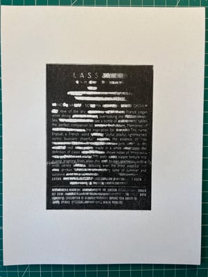 "Lass Am I" Print
