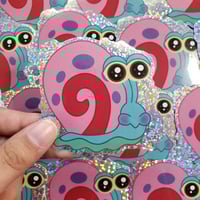 Image 1 of Glittery Gary sticker
