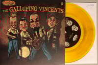 Image 3 of GALLUPING VINCENTS - Go Go Cat Woman (Yellow) 7" EP
