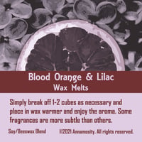 Image 1 of Blood Orange & Lilac - Wax Melts