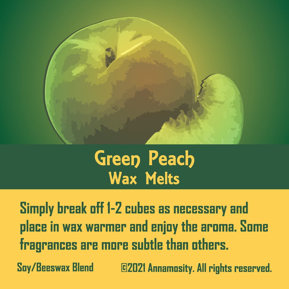 Image of Green Peach - Wax Melts