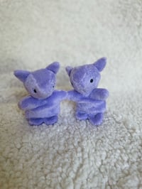 Image 1 of Lavender Plush Cat