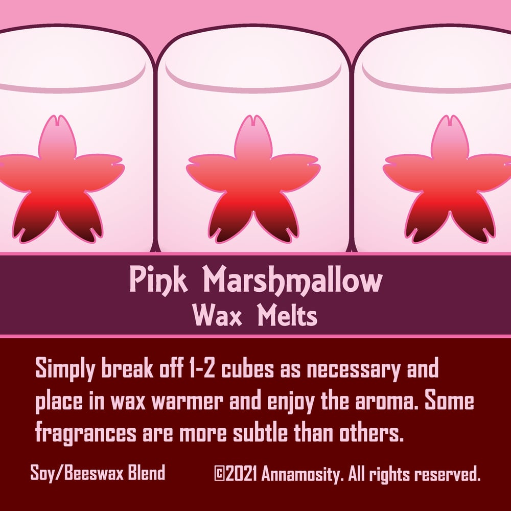 Image of Pink Marshmallow - Wax Melts