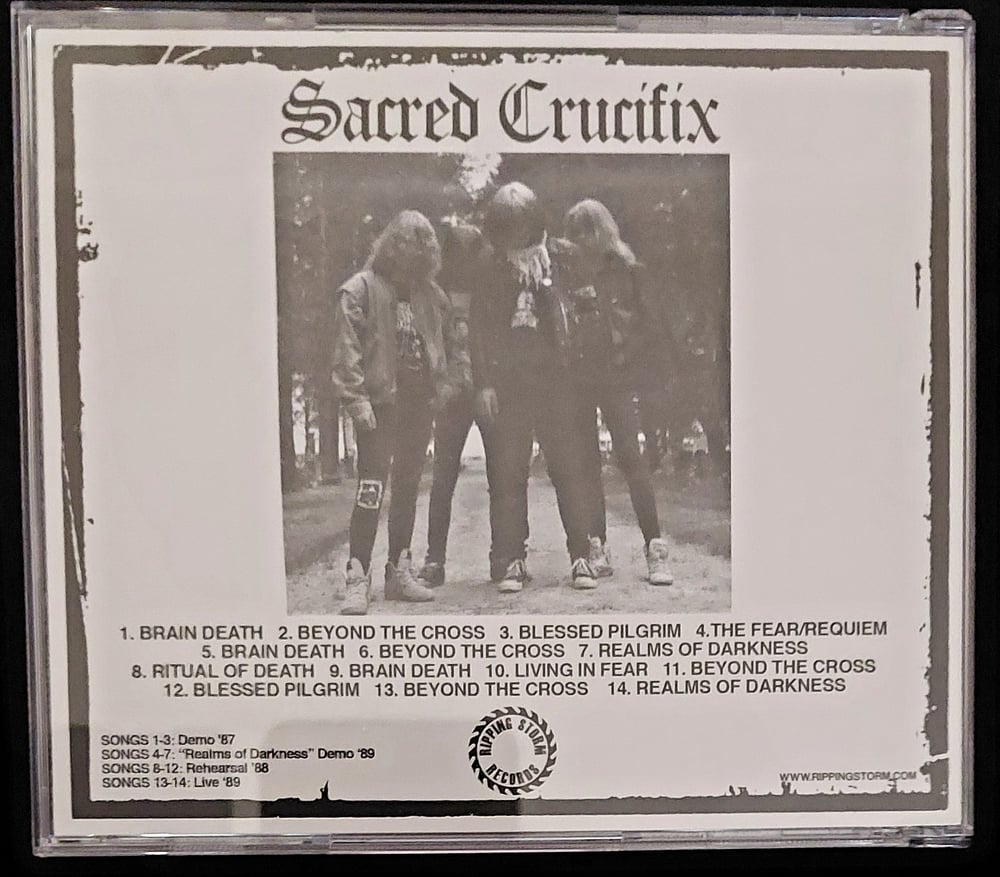 SACRED CRUCIFIX - REALMS OF THE NORTH Vol 1 (1987 - 1989)
