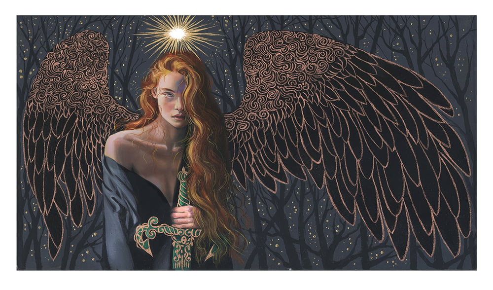 Image of "Dark Angel" Limited edition print 
