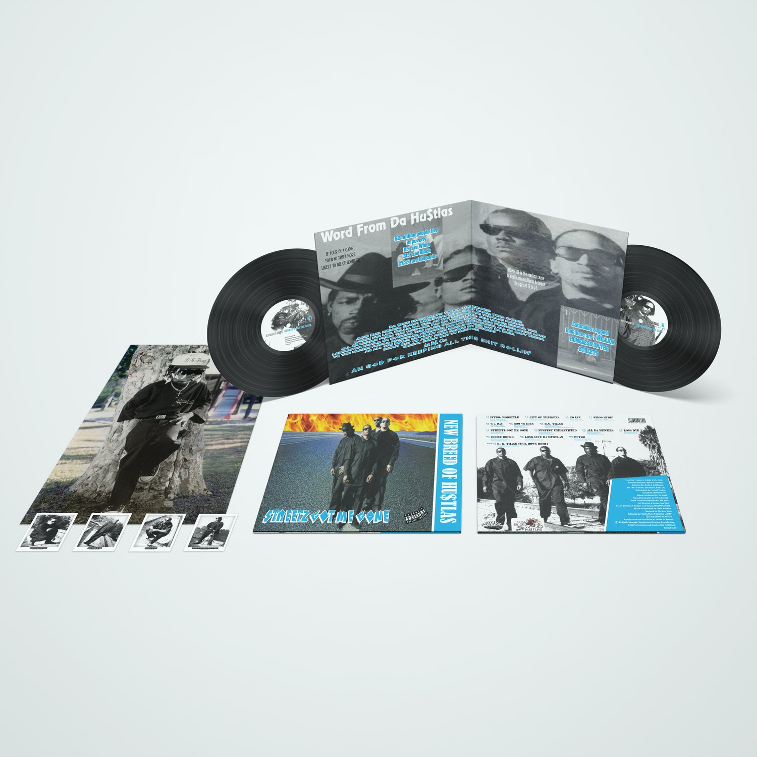 Image of New Breed of Hustlas - Streets got me gone Vinyl