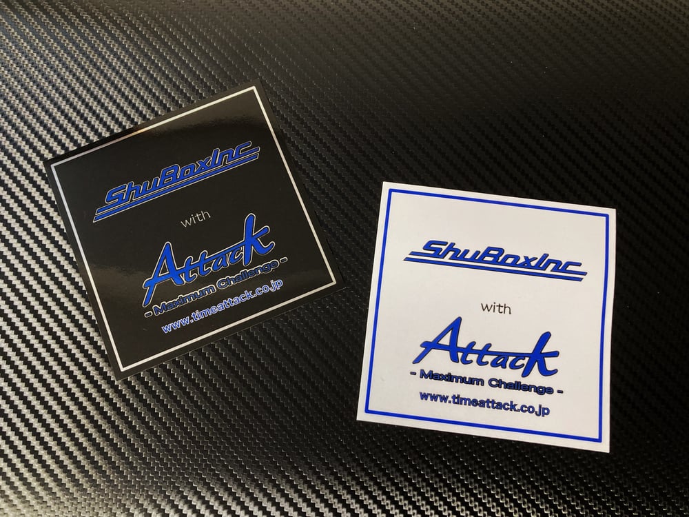 ShuBoxInc with Attack Collab Sticker | ShuBoxInc