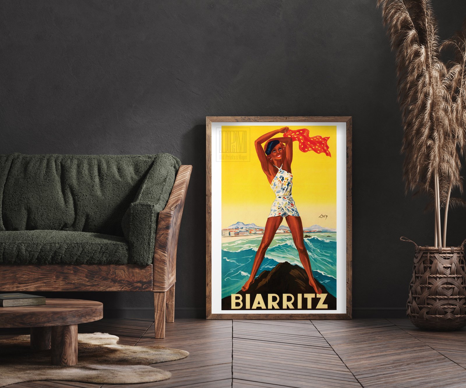 Biarritz Poster by Don | The Vintage Poster Shop