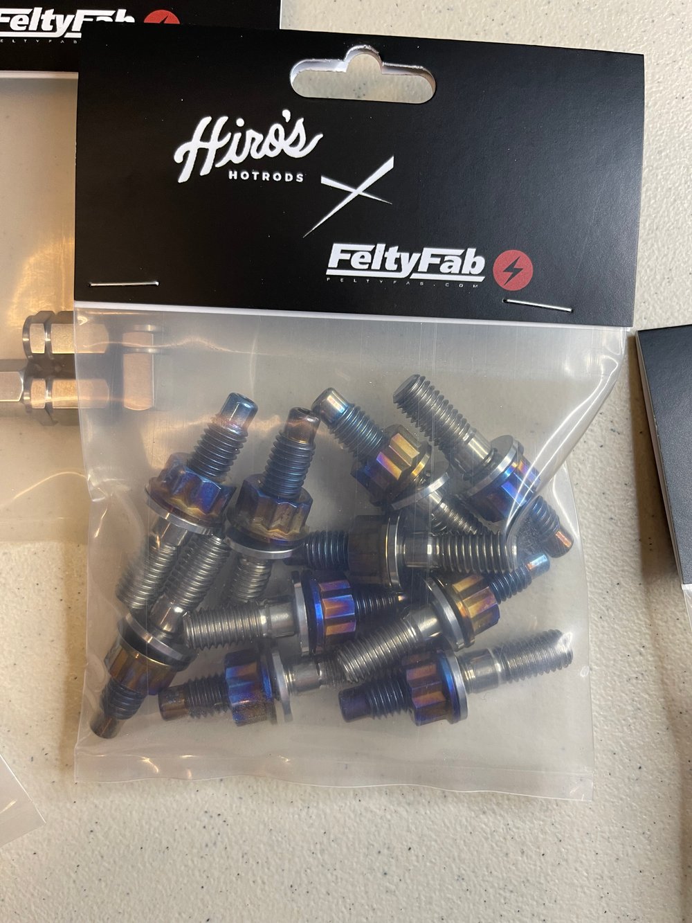 Titanium Manifold Stud kit ( B, D, F, H, J series compatible)