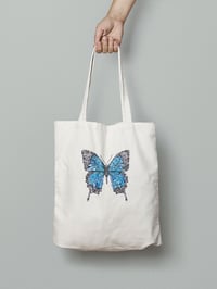 Steampunk Butterfly Tote Bag