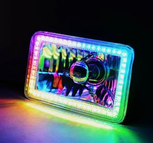 Image of 4X6" BLUETOOTH CHASE SMD LED HALO