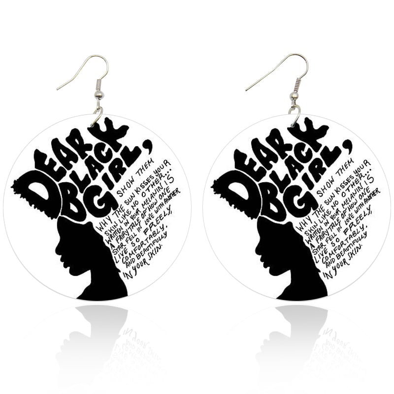 Image of Dear Black Girl Earrings