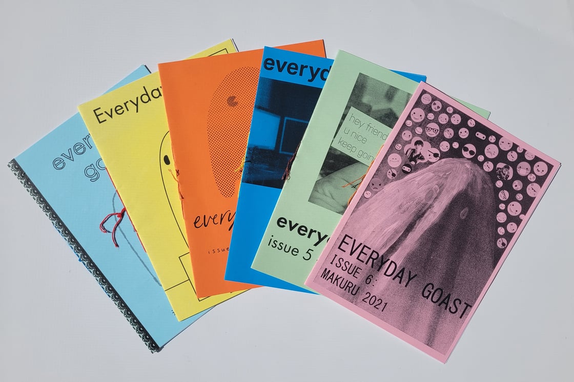 Image of EVERYDAY GOAST Zine - Complete Set