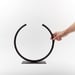 Image of Medium Almost a Circle Vase - Black