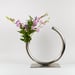 Image of Large Edging Over Vase - Stainless Steel