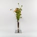 Image of Large Glass Half Full Vase - Stainless Steel