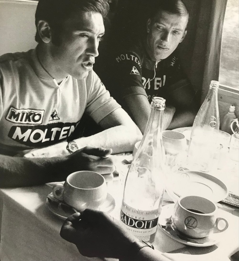 1971  ðŸ‡®ðŸ‡¹ Molteni Arcore - Tour de France - Used pro team jersey 
