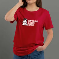 Image 2 of T-Shirt Donna G - Il Capitalismo ha i giorni contati (Ur0024)