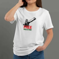 Image 2 of T-Shirt Donna G - Free Palestine (Ur0031)